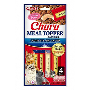Inaba Churu Meal Topper macska Kura 4 tubus 56 g Inaba Churu Meal Topper macska Kura 4 tubus 56 g